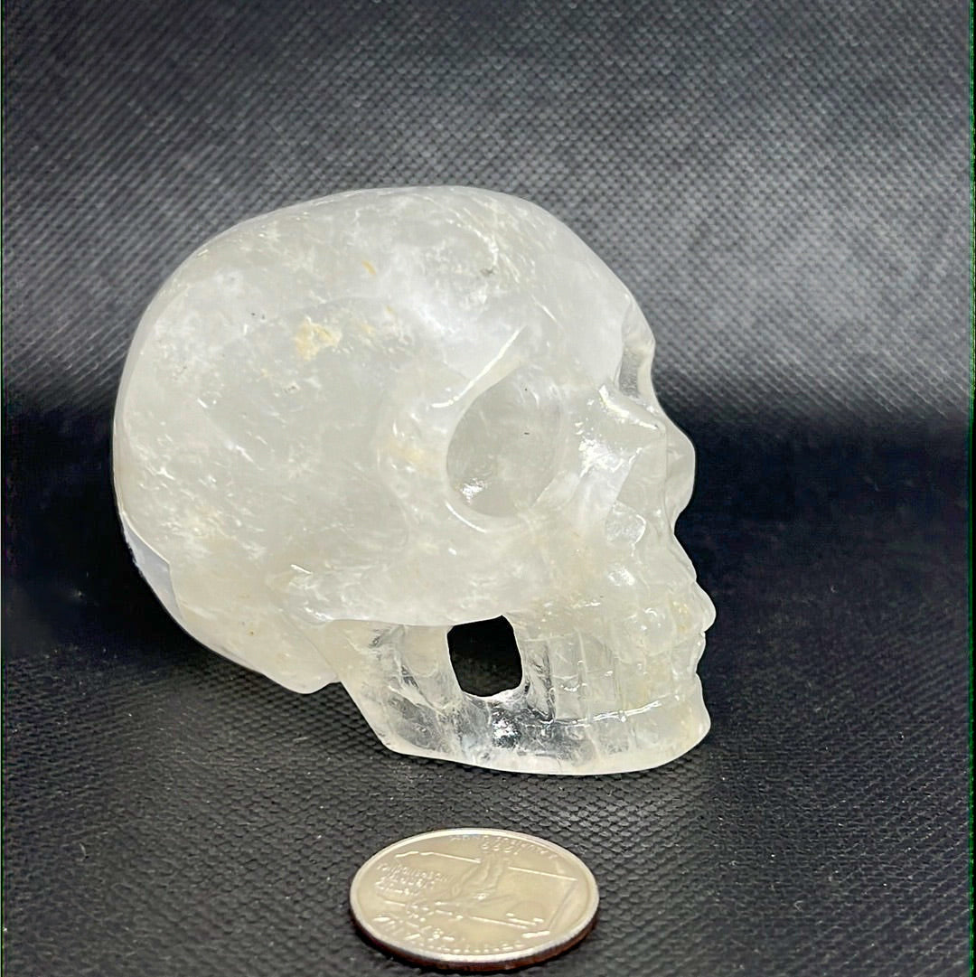 Clear Quartz Skull