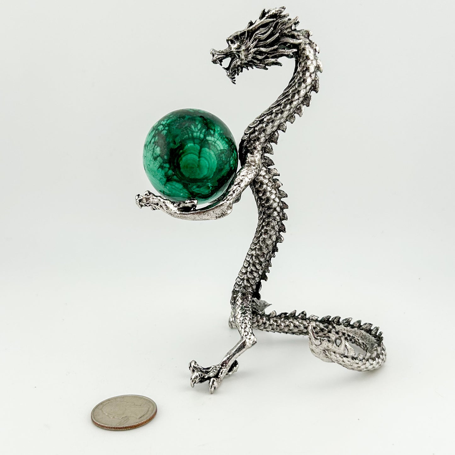 Tall Dragon Sphere Holder