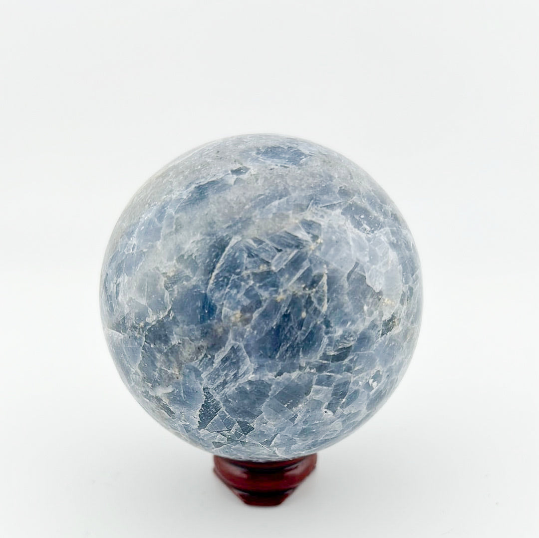 Blue Calcite Sphere