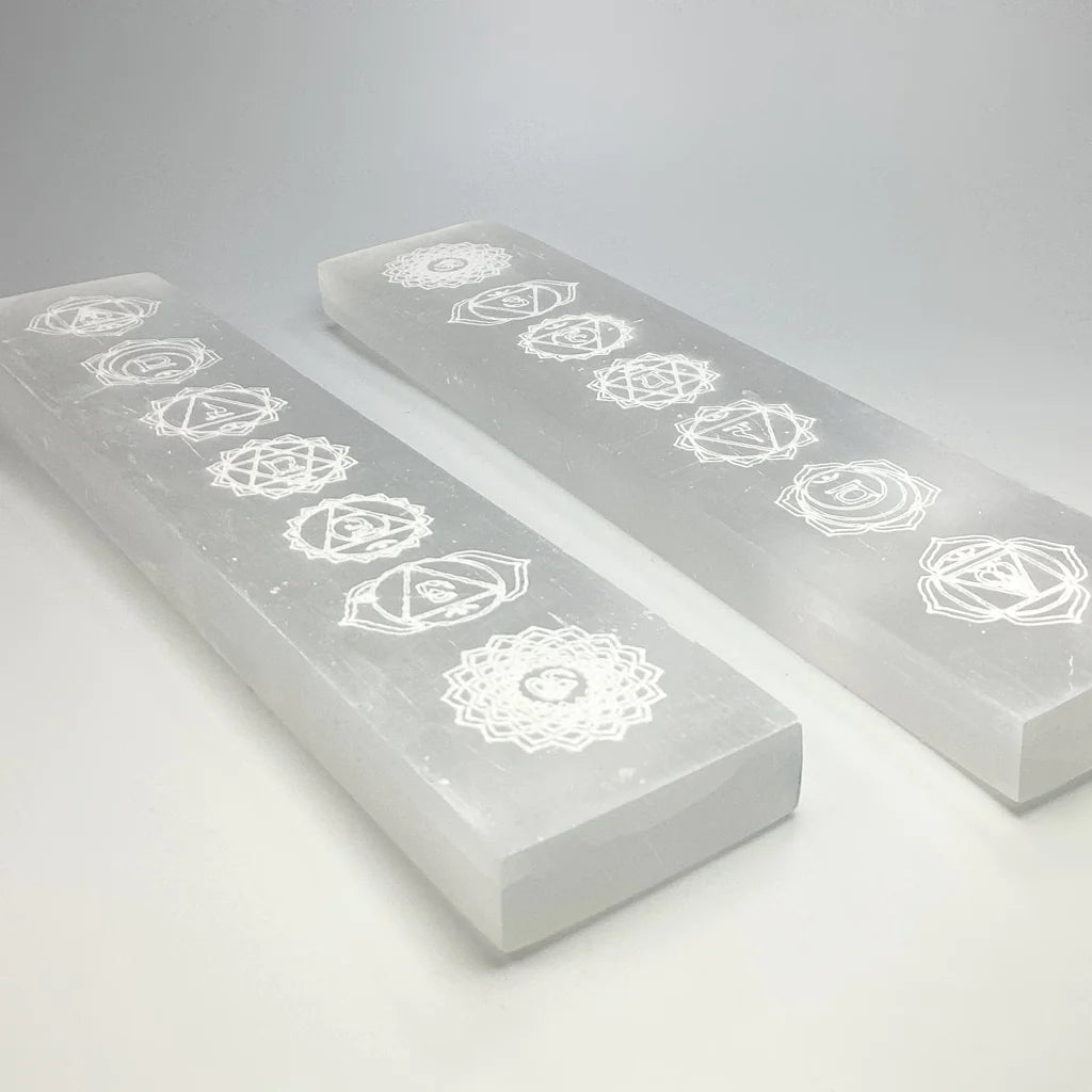 Selenite Chakra Charging Bar