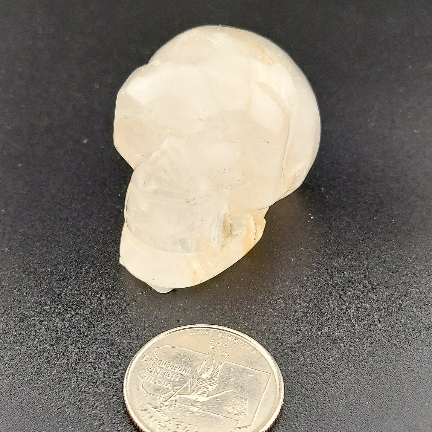 Clear Quartz Skull