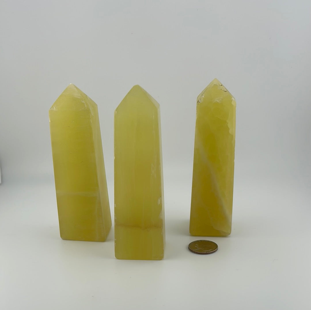 Lemon Calcite Tower