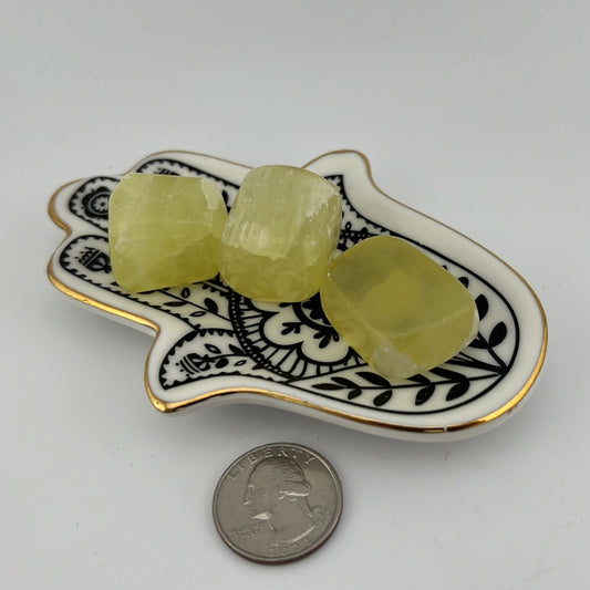 Lemon Quartz Tumble