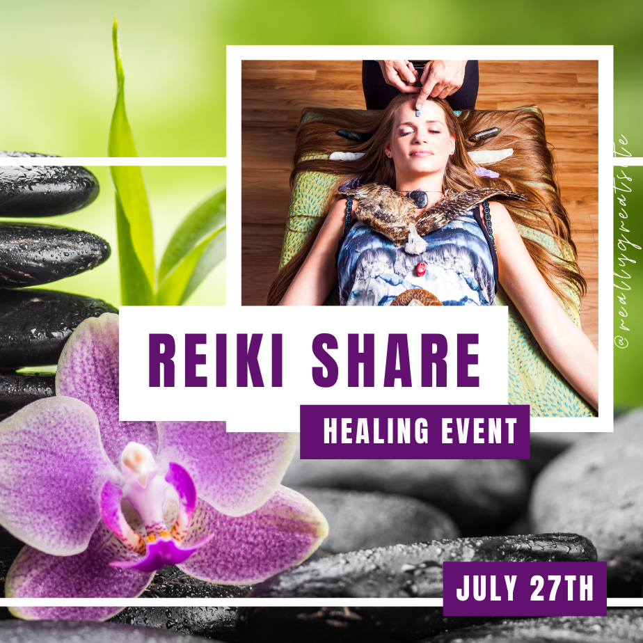 Reiki Share Event - Saturday July 27th