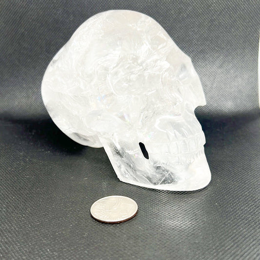 Clear Quartz Skull