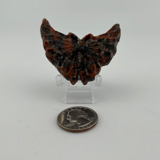 Red Jasper Butterfly