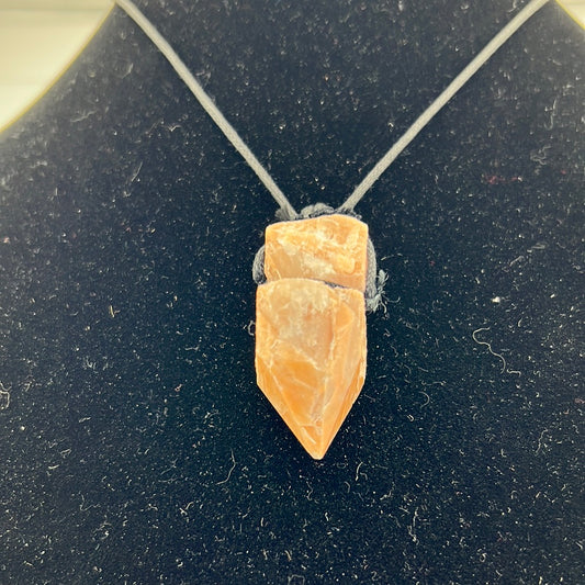 Peach Moonstone Necklace