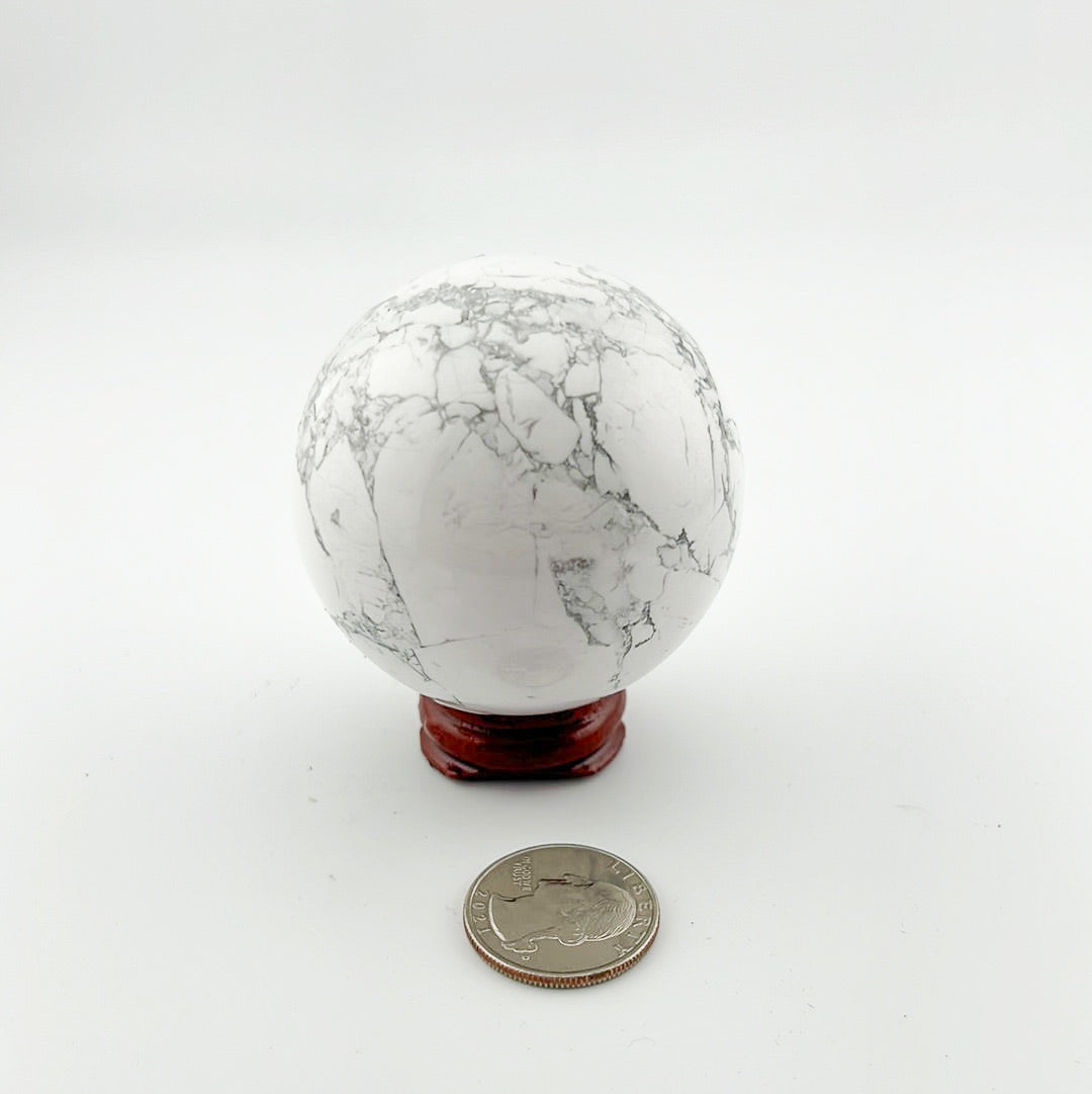 Howlite Sphere