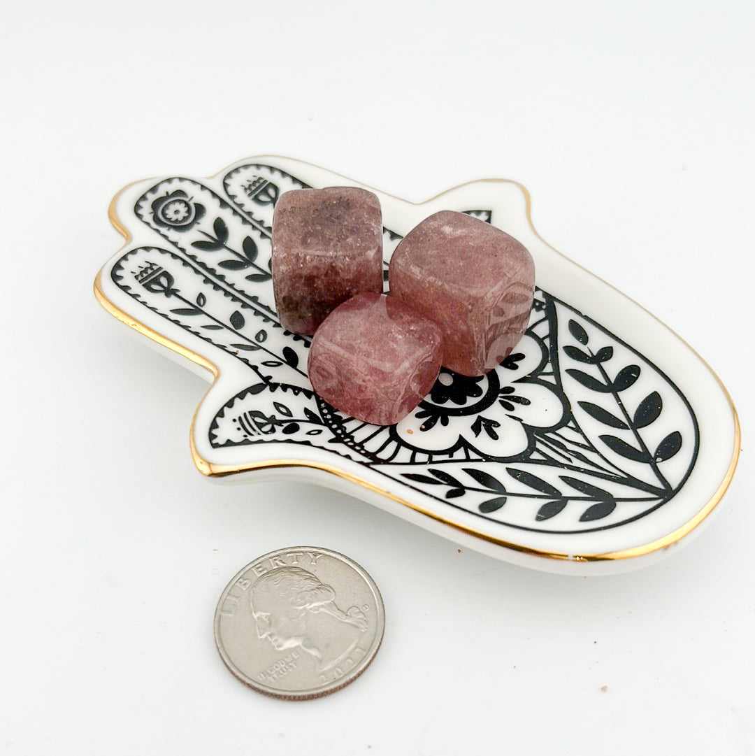 Strawberry Quartz Tumble