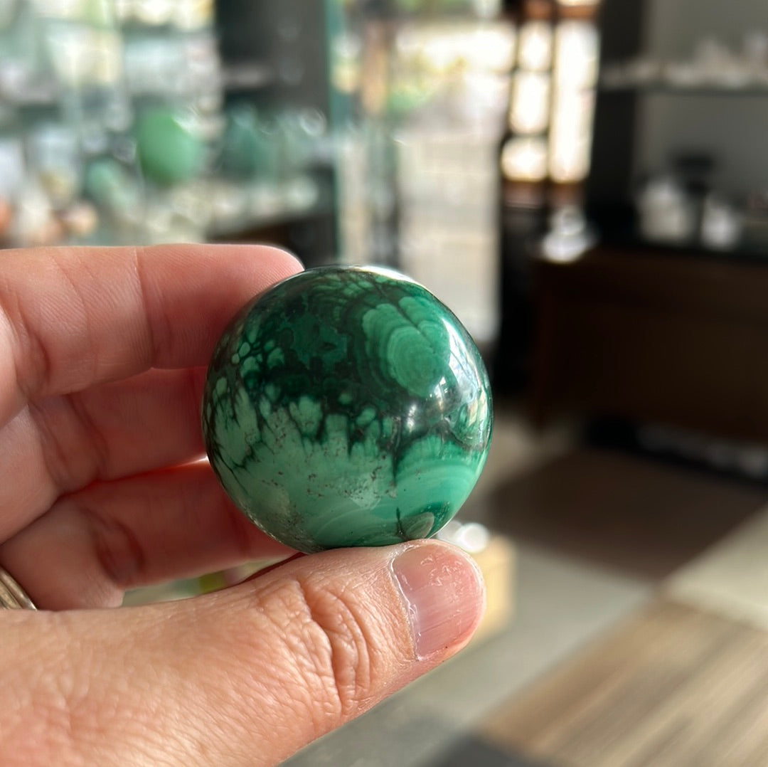 Malachite Sphere