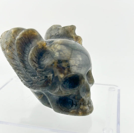 Labradorite Skull