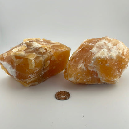 Orange Calcite Raw