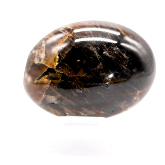 Black Moonstone Palm Stone