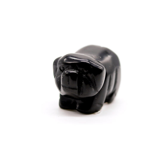 Black Obsidian Pig