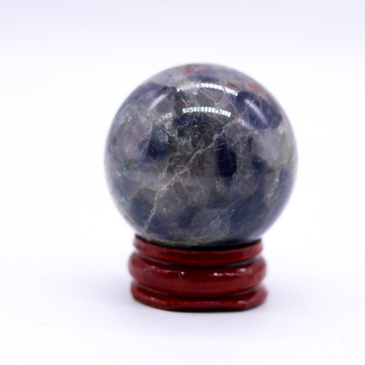 Bloodshot Iolite Sphere