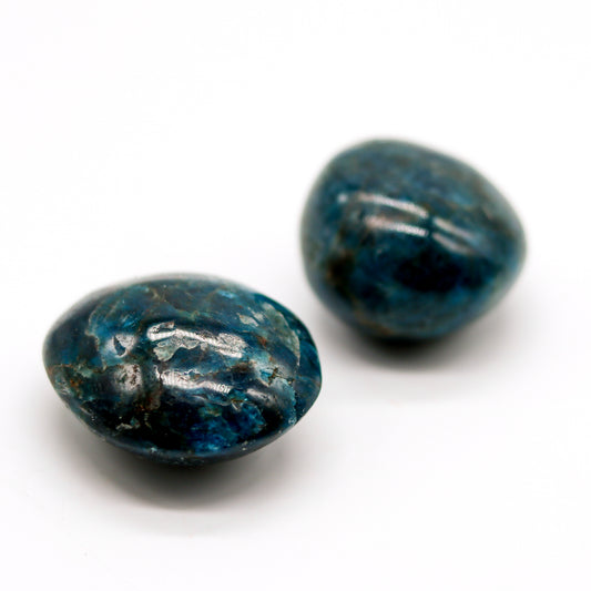 Blue Apatite Palm Stone