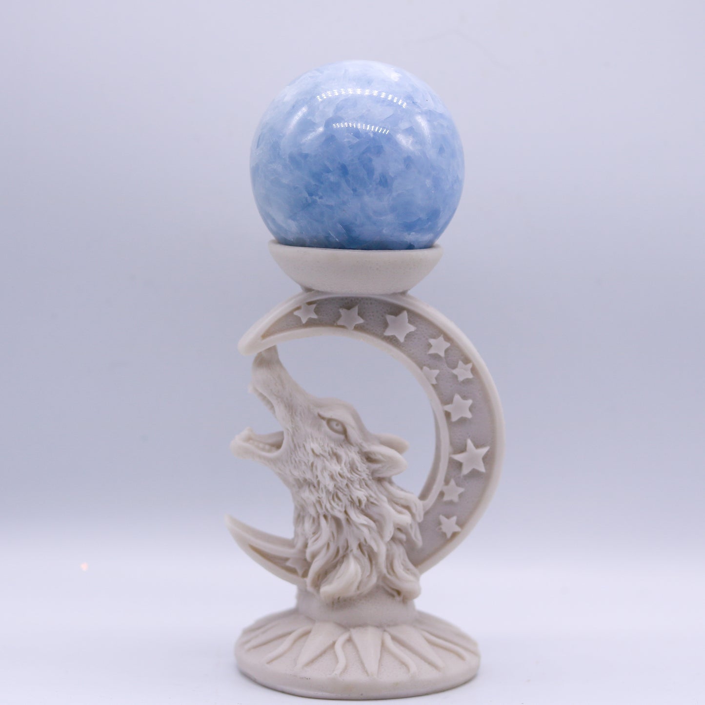 Blue Calcite Sphere