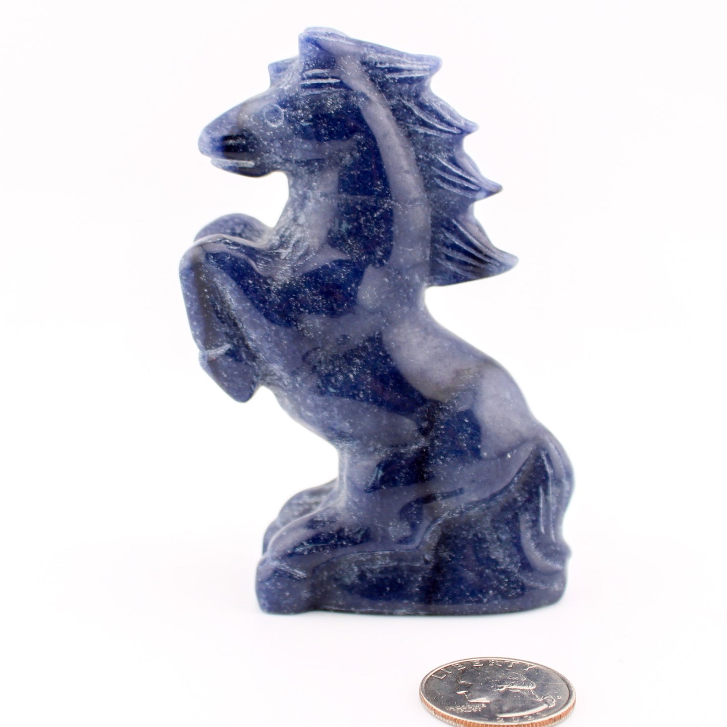 Blue Aventurine horse