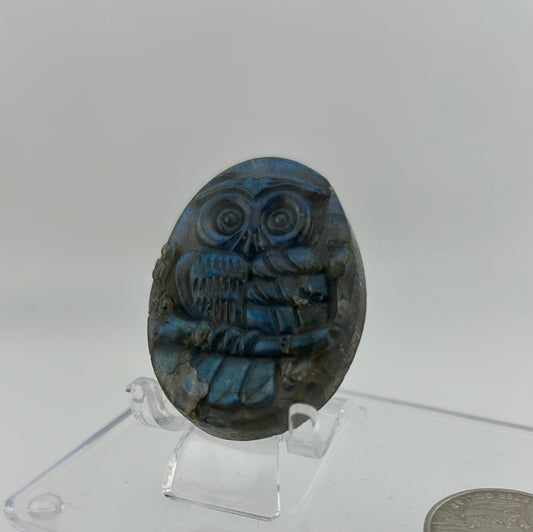 Labradorite Owl