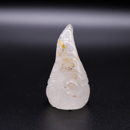 Clear Quartz Gnome