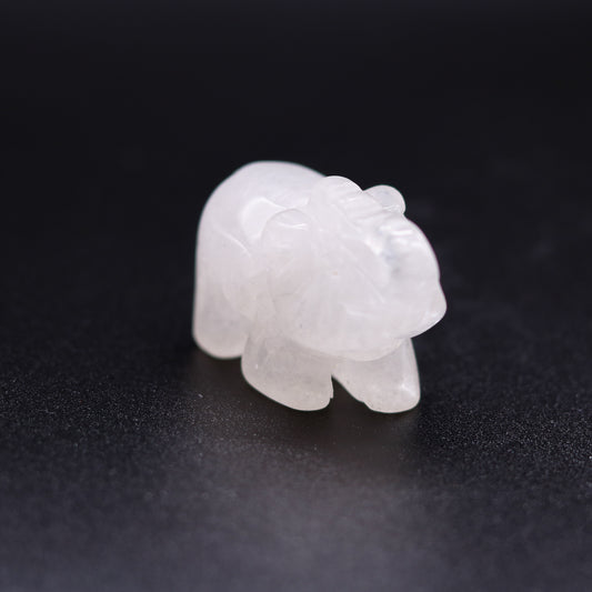 Clear Quartz Elephant