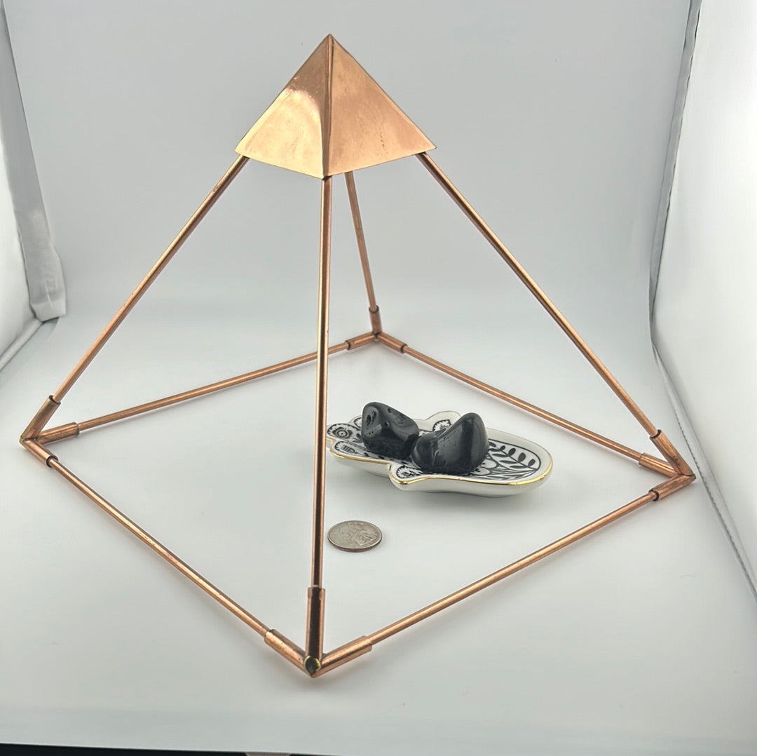 Copper Charger Pyramid