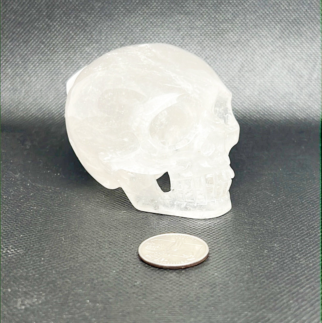 Clear Quartz Skull