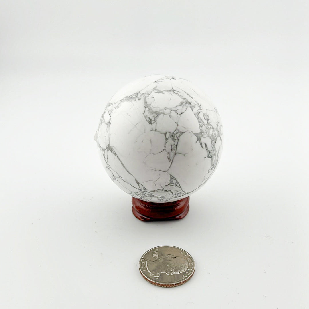 Howlite Sphere