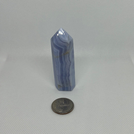 Blue Lace Agate Point