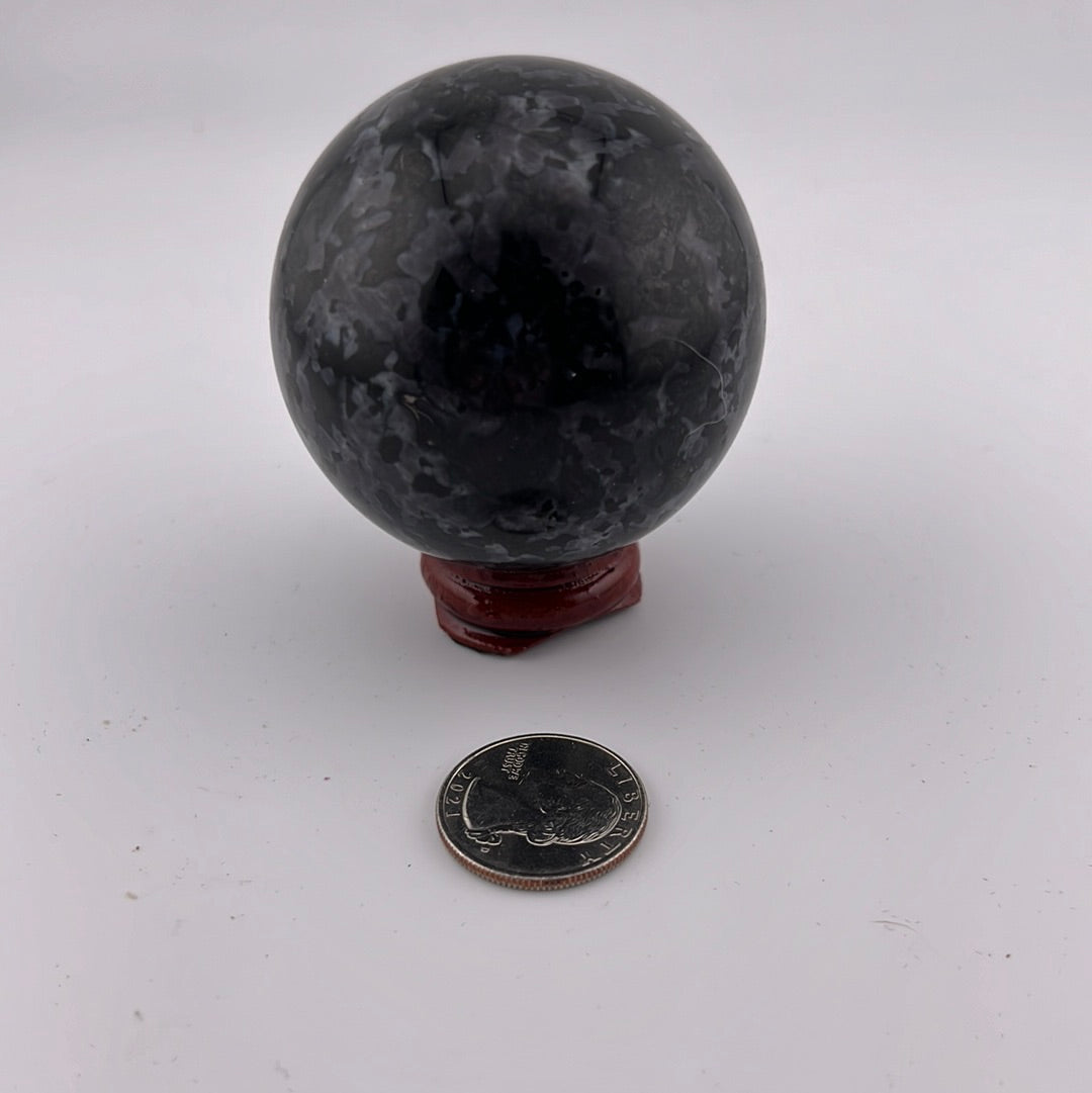 Indigo Gabbro Sphere