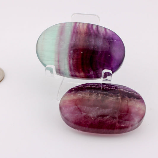 Fluorite Palm Stone