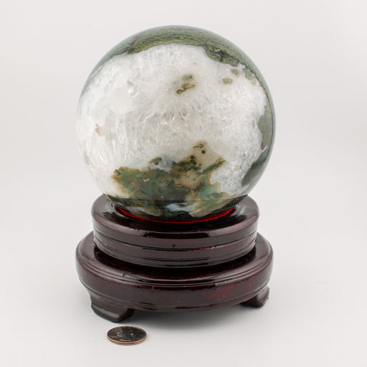 Moss Agate Sphere