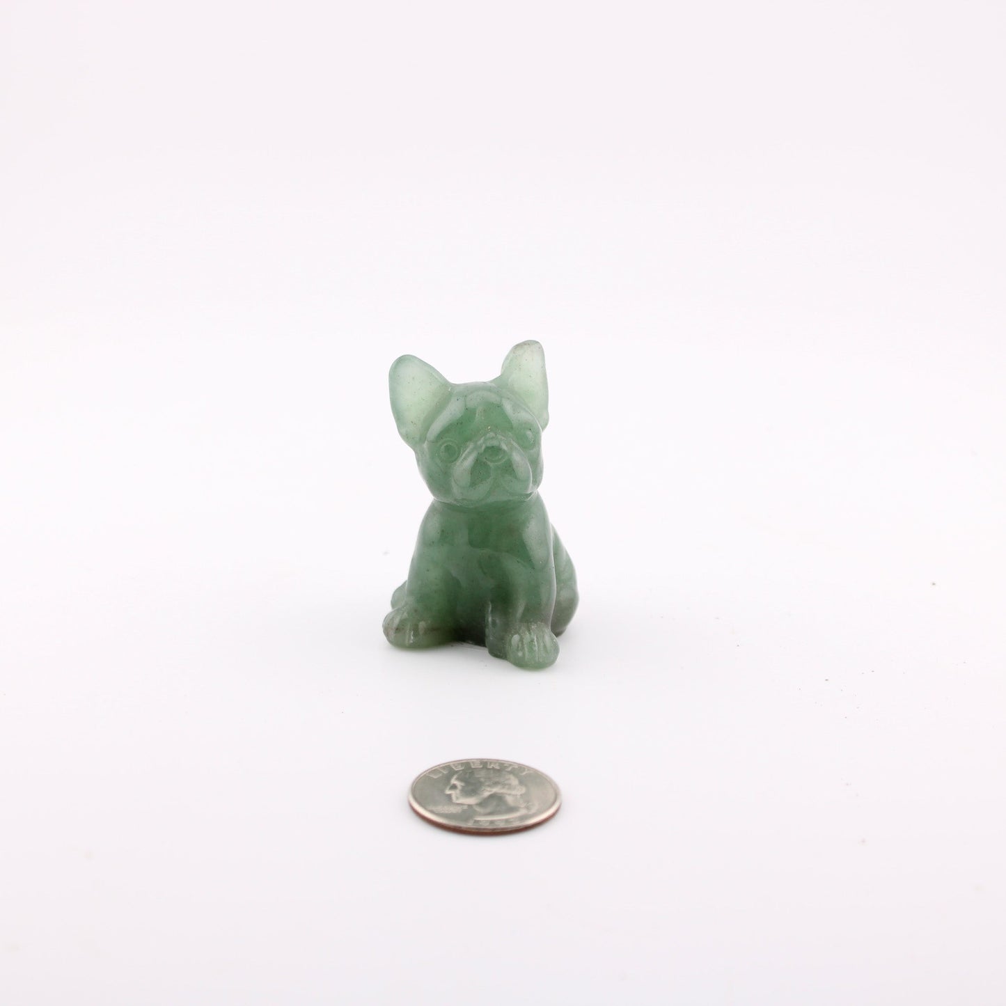 Green Aventurine Dog