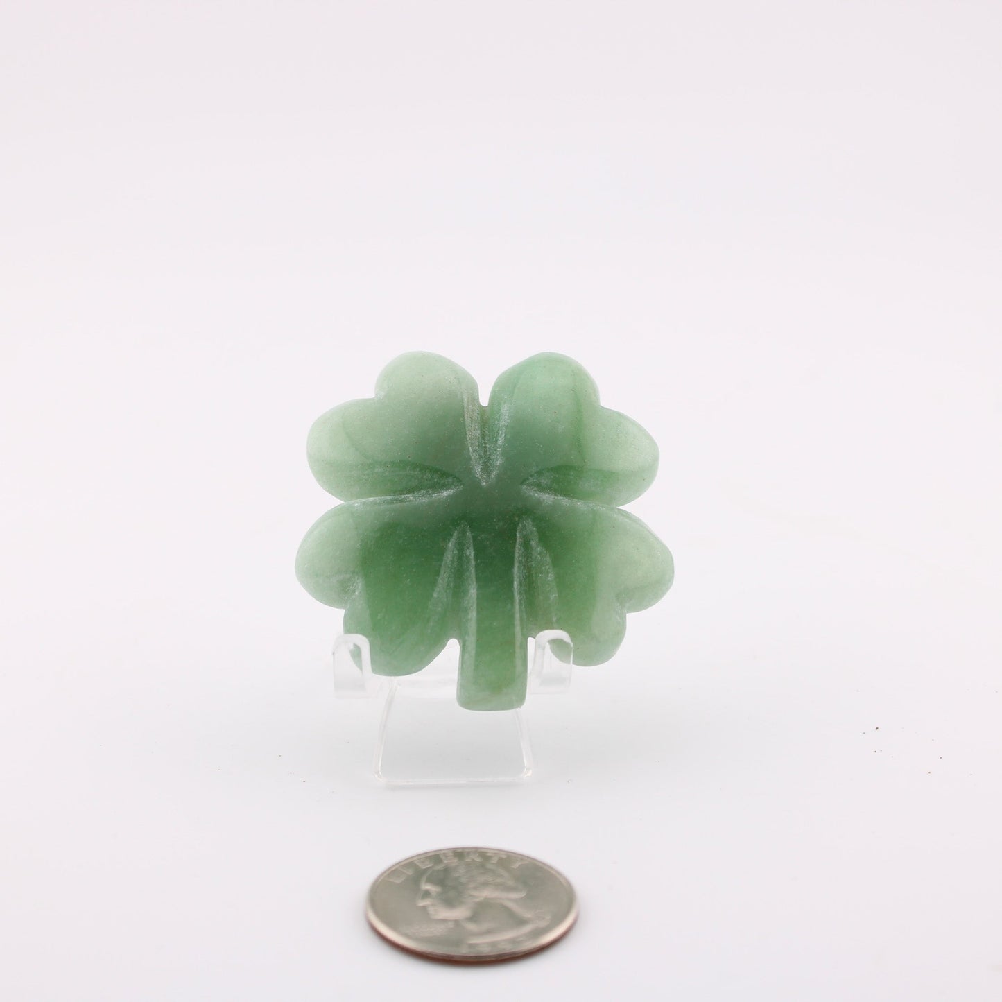 Green Aventurine Four Leaf Clover