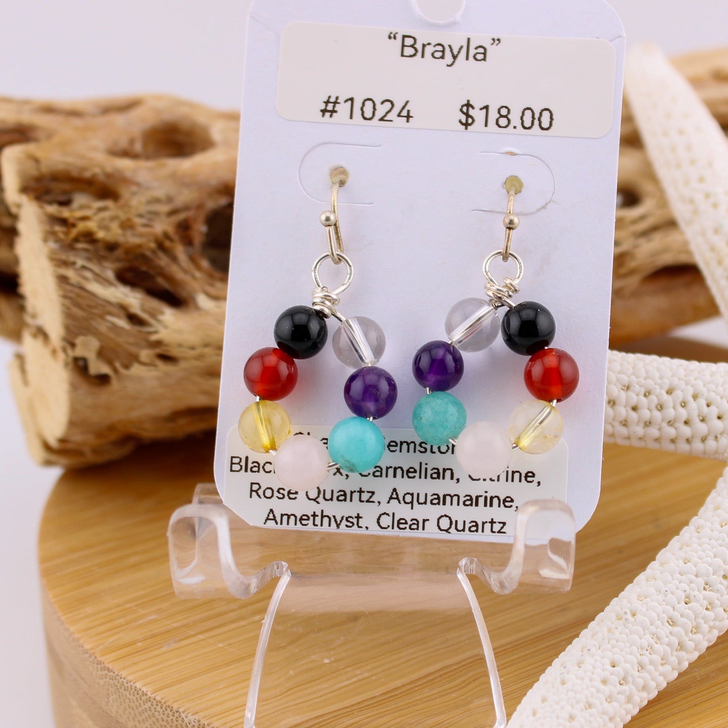 Chakra Circle Earrings "Brayla"