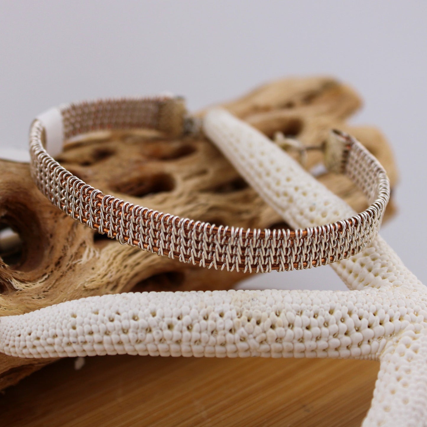 Woven Wire Bracelet "Amanda"