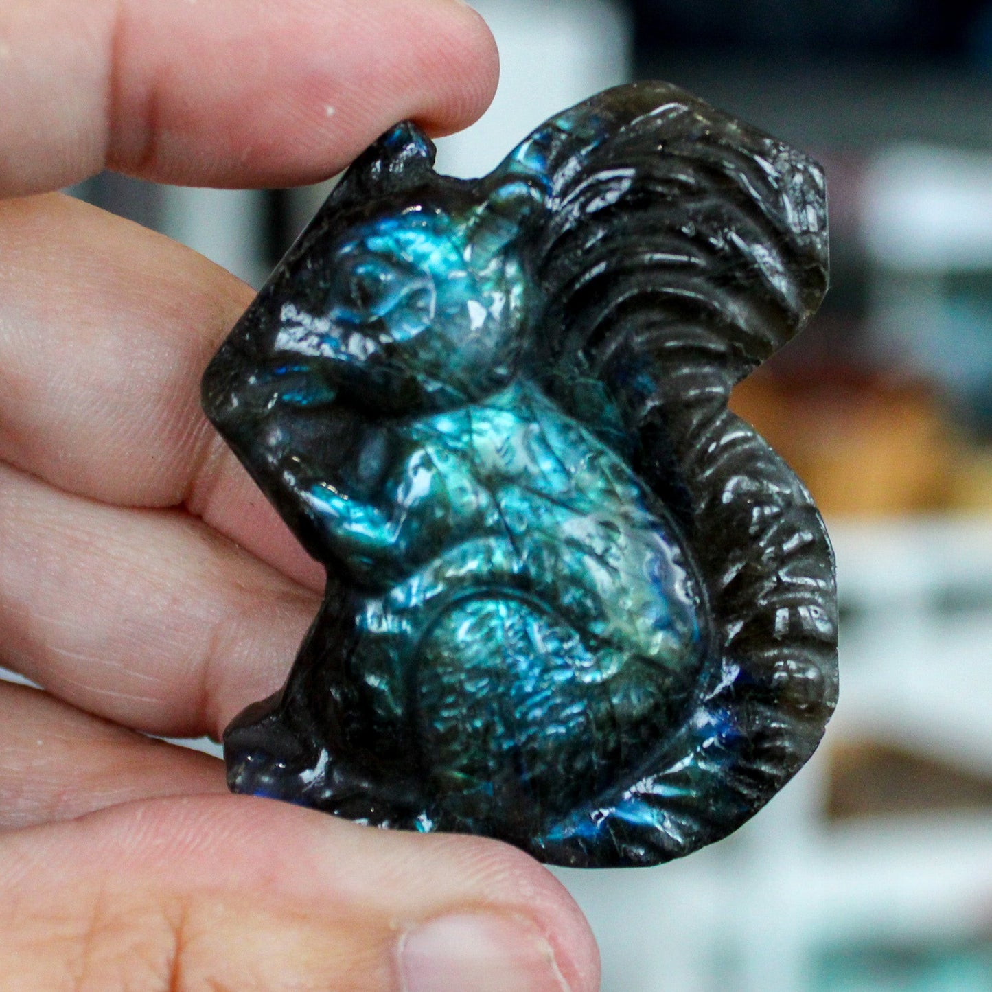 Labradorite Squirrel