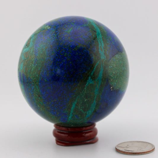 Malachite & Chrysacola Sphere