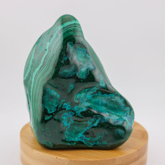 Malachite and Chrysacola Free Form