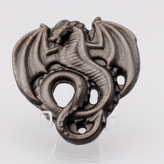 Silver Sheen  Obsidian Dragon