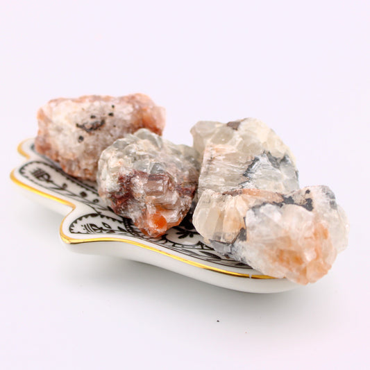 Tri Colored Calcite Point