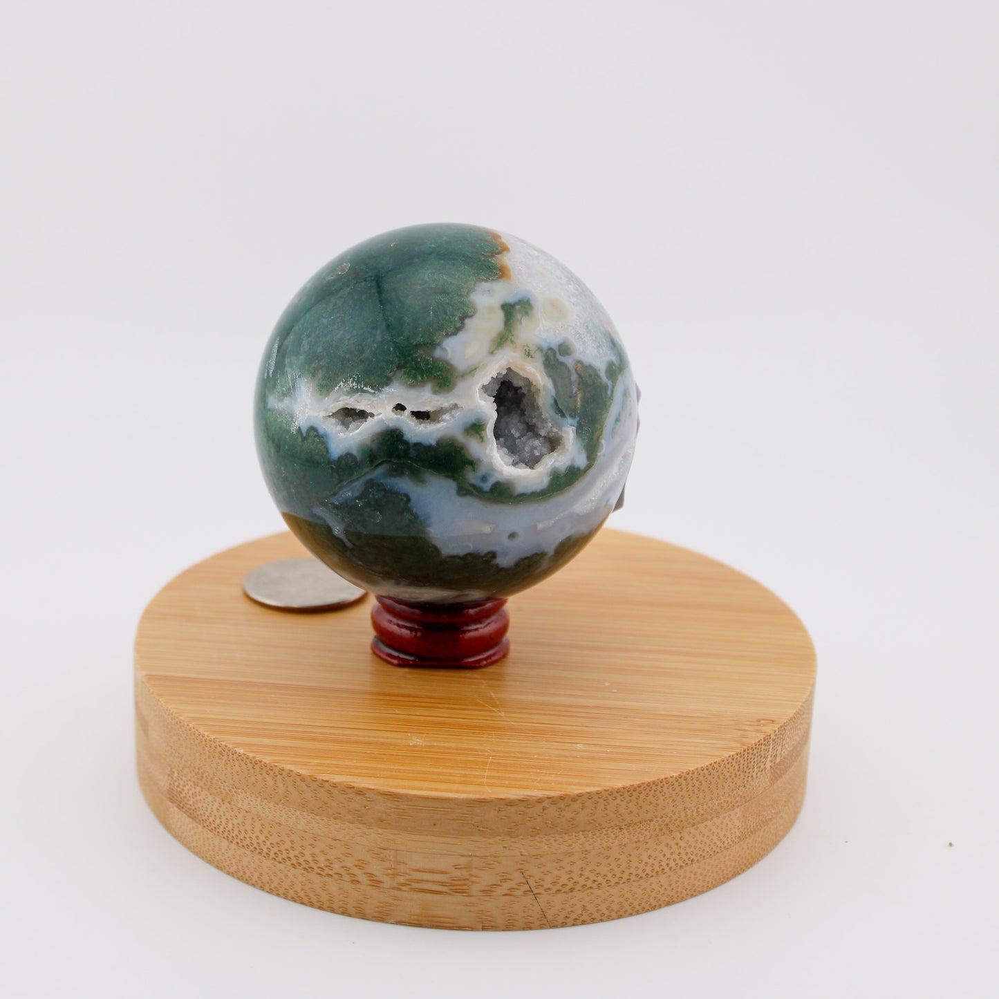 Moss Agate Sphere