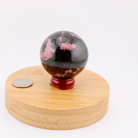 Rhodonite Sphere