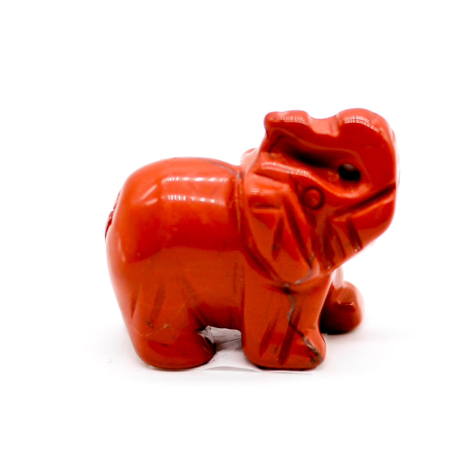 Red Jasper Elephant