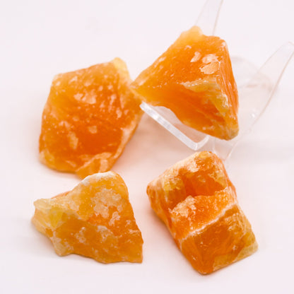 Orange Calcite Raw