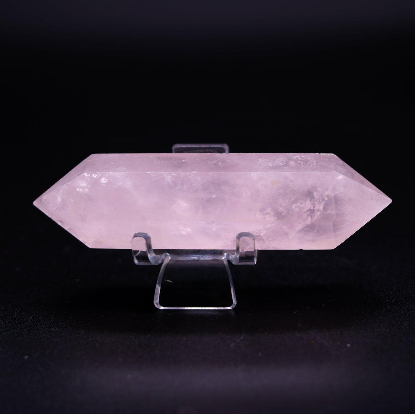 Rose Quartz Double Terminated Point