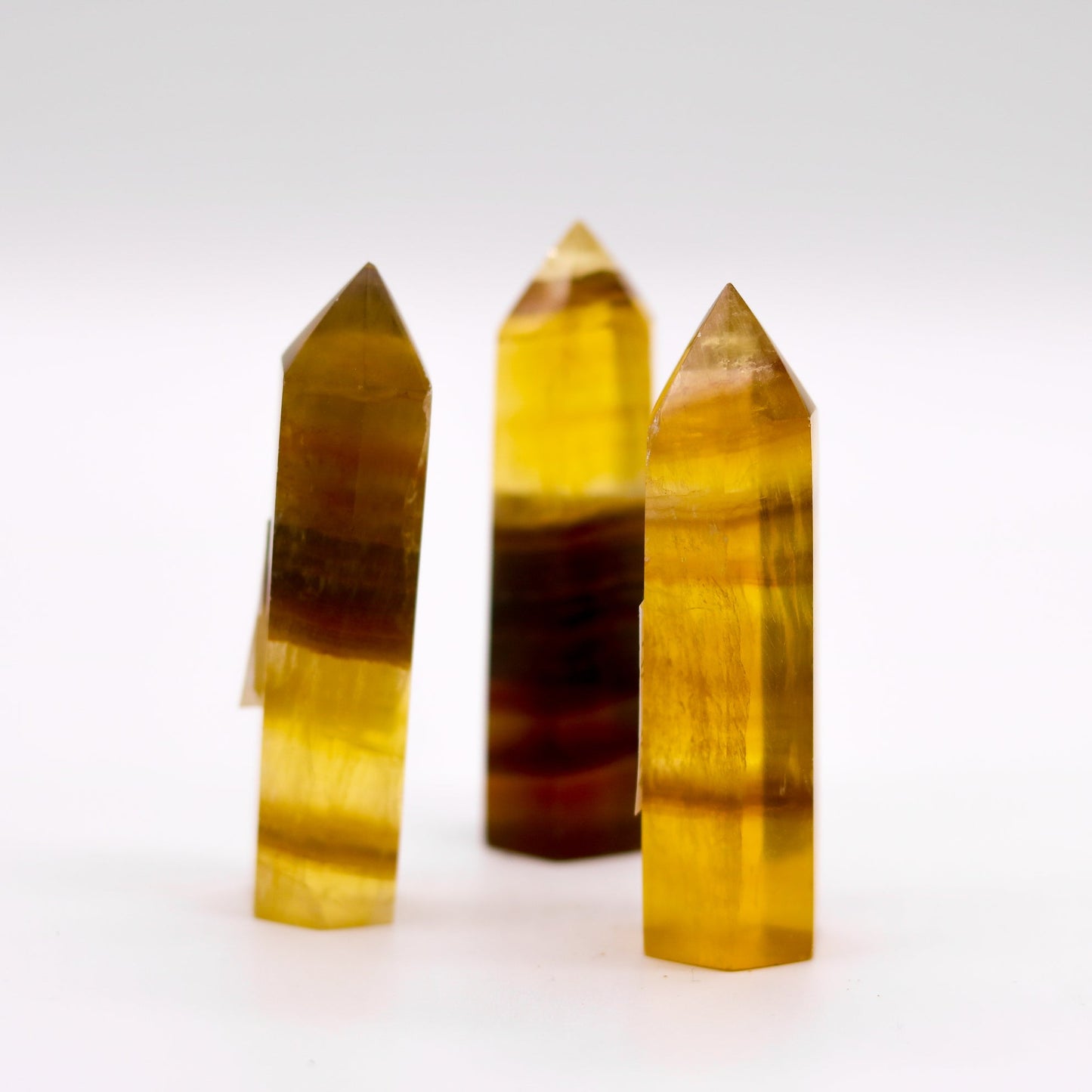 Yellow Fluorite Point