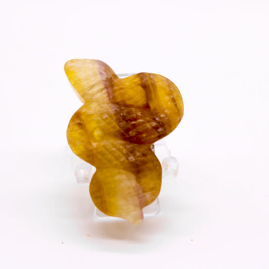 Yellow Fluorite Snake