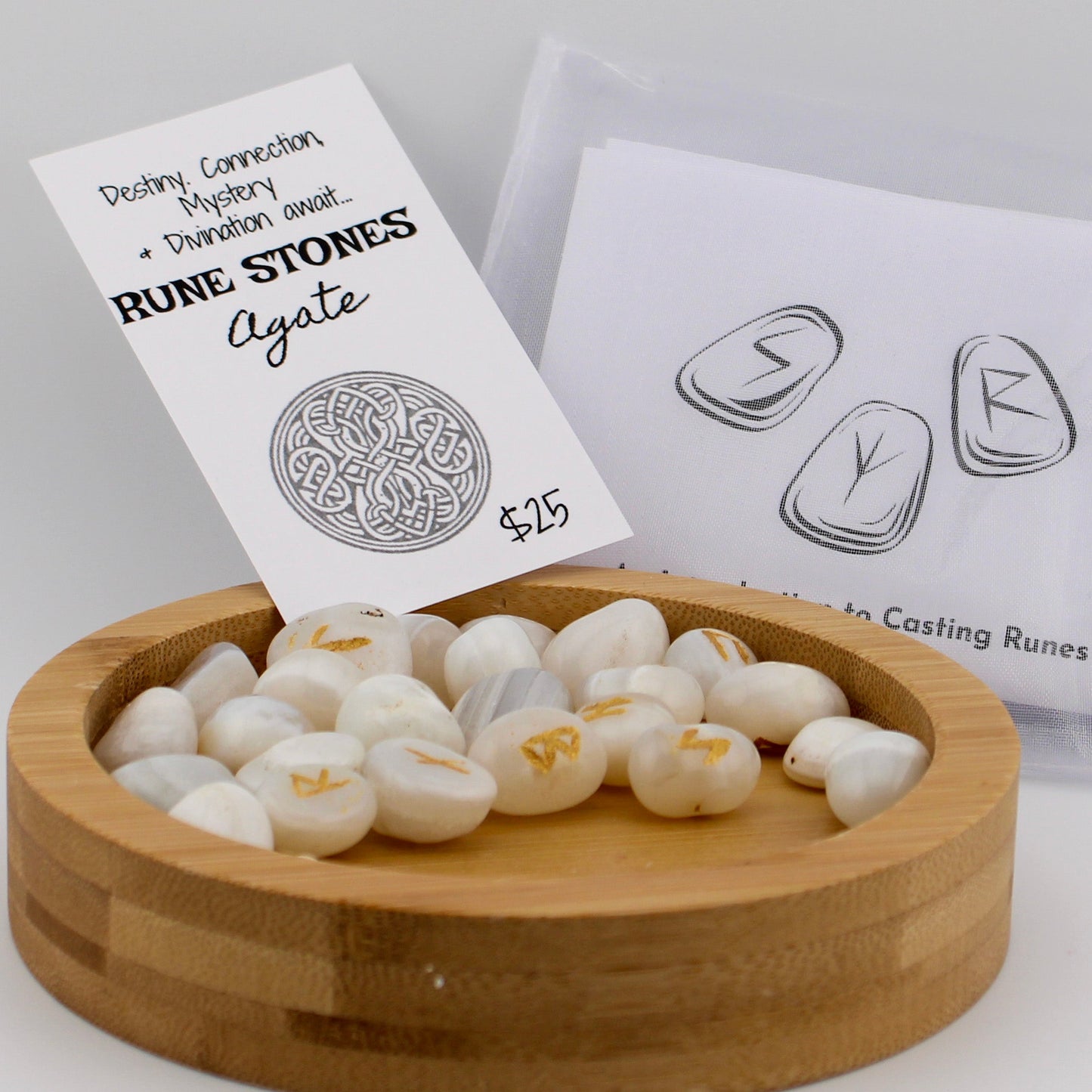 Agate Rune Stones