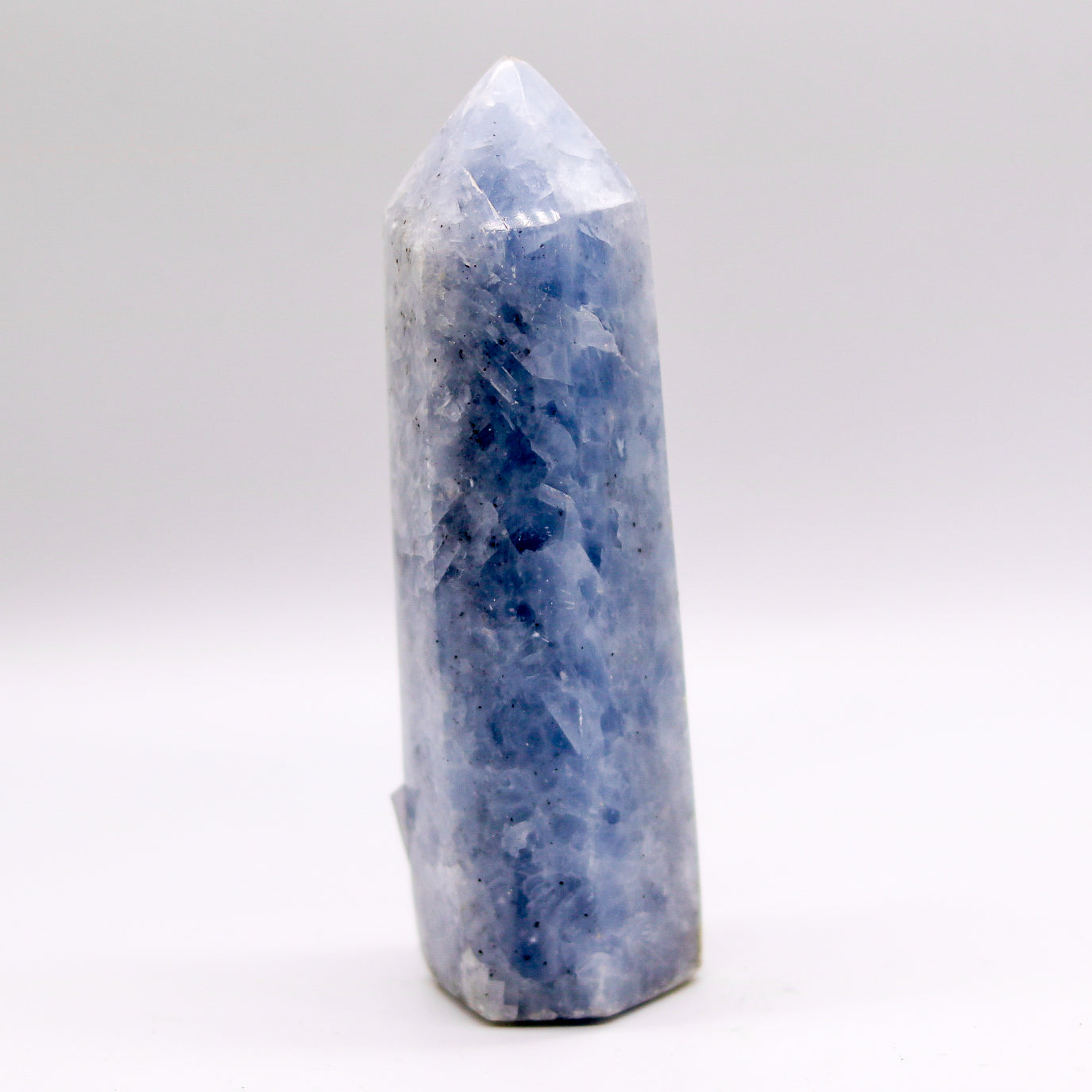 Blue Calcite Tower